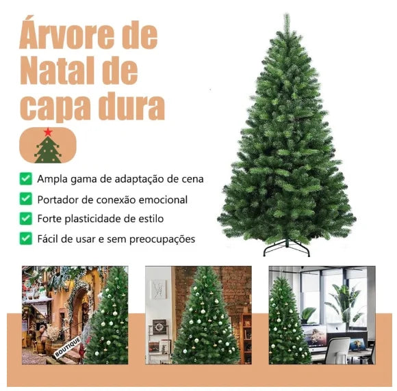 Árvore de Natal Verde Premium 120cm/150cm/180cm
