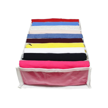 Kit 4 Organizadores de Gaveta para Roupas - T-shirt, Top, Bikini, Sutiã