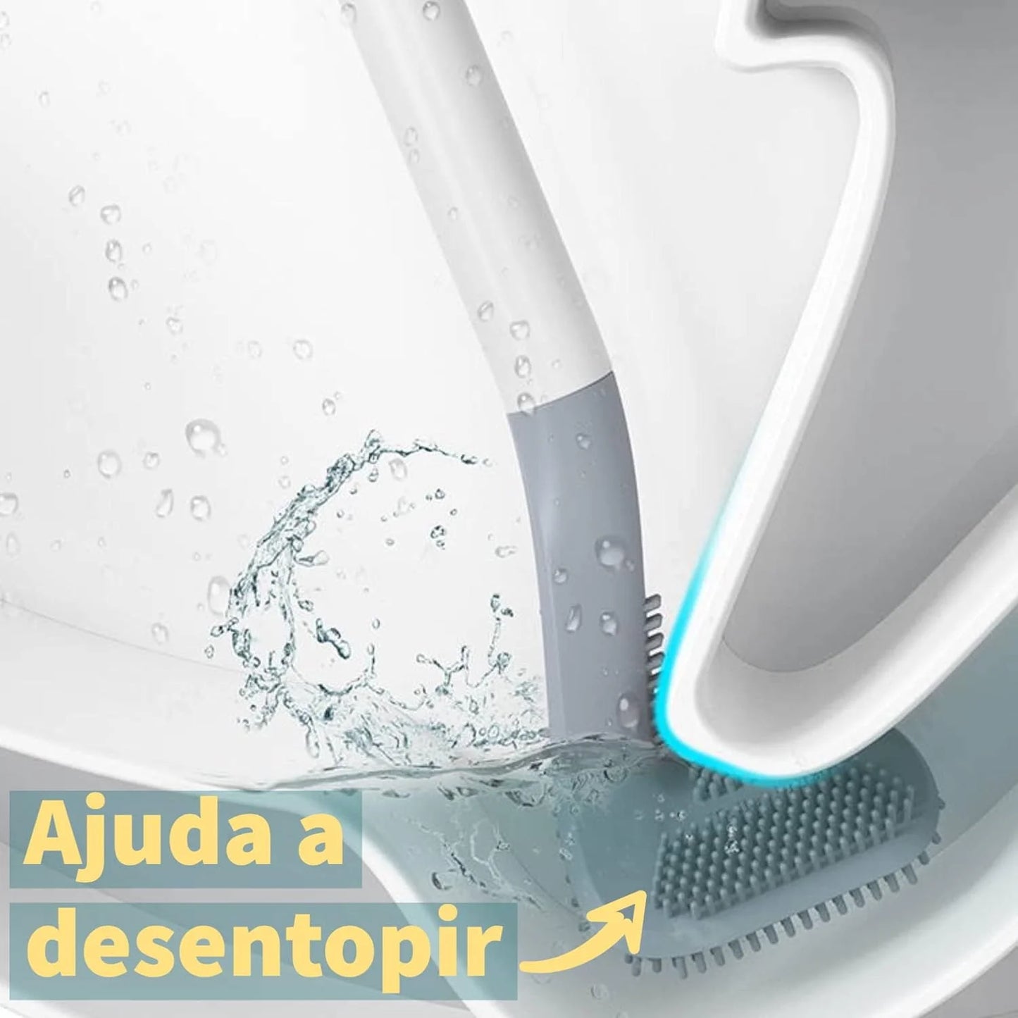 Escova de Limpeza Manual – Multiuso para Cozinha, Banheiro e Sala