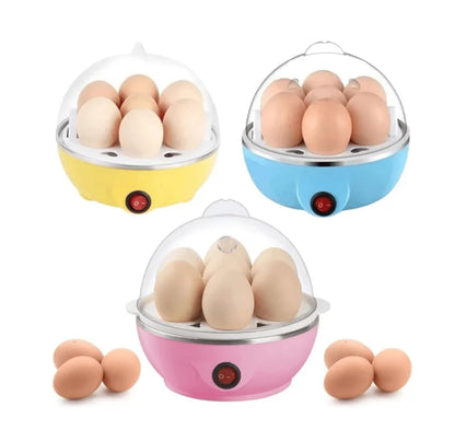 Cozedor Elétrico de Ovos – 7 Unidades 110V com Desligamento Automático