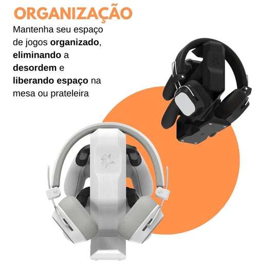 Suporte para 2 Controles e Headset - Xbox/PlayStation - ARTBOX3D