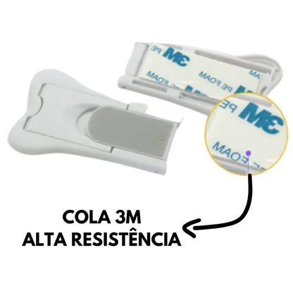Kit 5 Fechaduras de Segurança para Portas de Correr