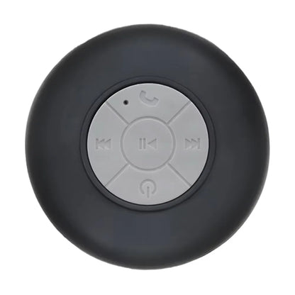 Caixa de Som Bluetooth à Prova d’Água com LED Colorido e Ventosa
