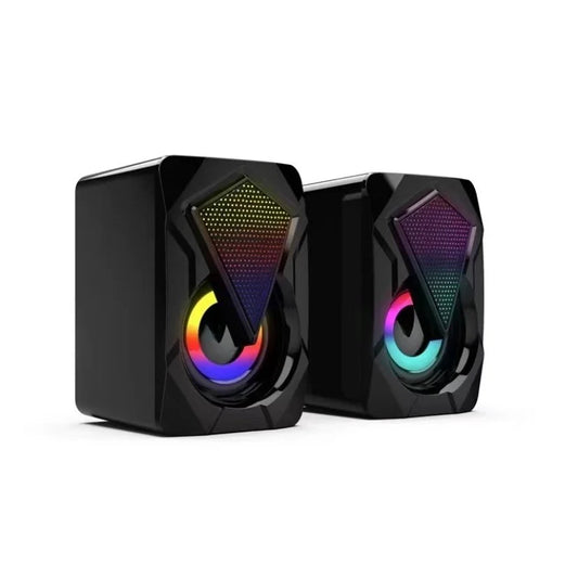 Caixinha de Som USB/P2 – Para PC, Notebook e Celular