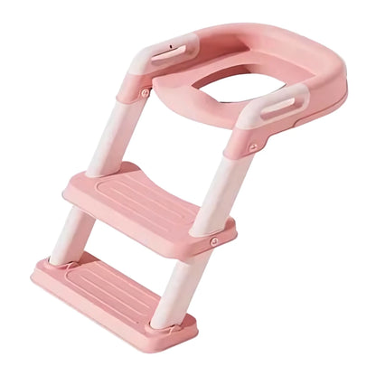 Assento Redutor Infantil com Escada – Trem Colorido