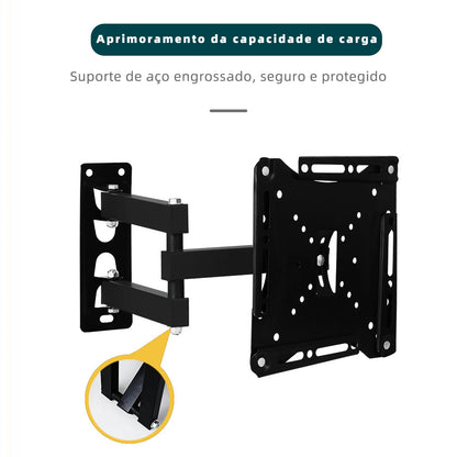 Suporte Articulado de Parede 14–42” para TV e Monitor
