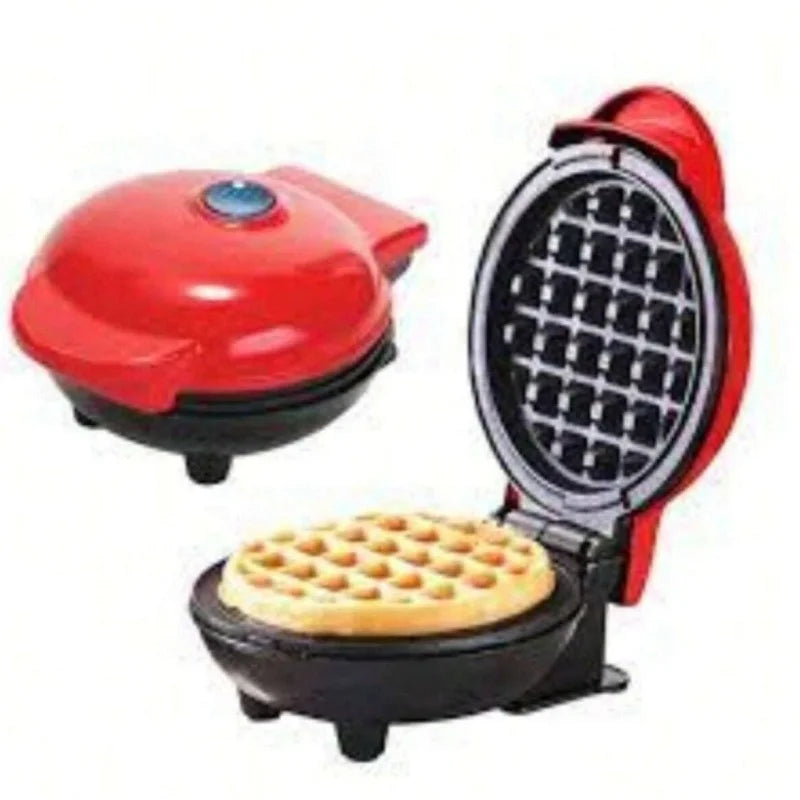 Mini Máquina de Waffle Multifuncional Antiaderente