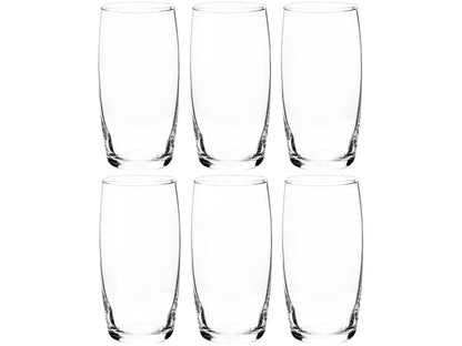 Conjunto 6 Copos de Vidro Nadir 300ml