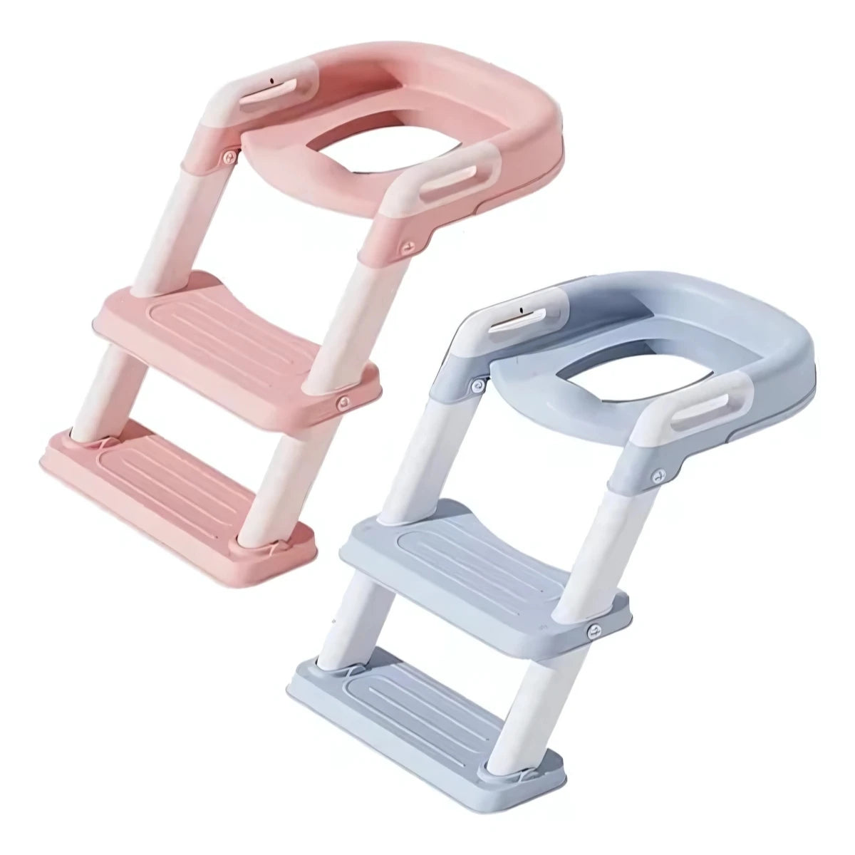 Assento Redutor Infantil com Escada – Trem Colorido