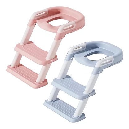 Assento Redutor Infantil com Escada – Trem Colorido