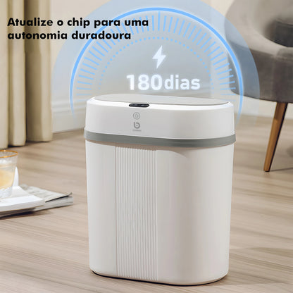 Lixeira Inteligente Automática com Sensor 12L