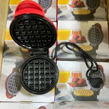 Mini Máquina de Waffle Multifuncional Antiaderente