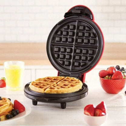 Mini Máquina de Waffle Multifuncional Antiaderente