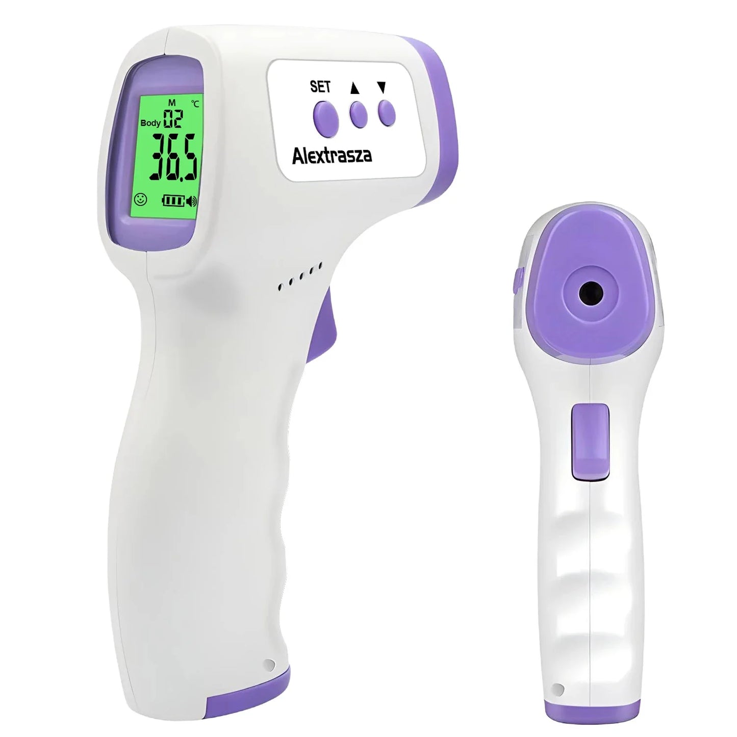 Termômetro infravermelho térmico médico para adultos e bebês, medidor de temperatura laser digital sem contato termômetro