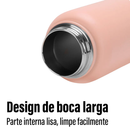 Garrafa Térmica Inox 1000ML com Alça
